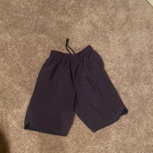adult small navy blue adidas shorts